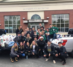 Helping Those in Need: STU Tommies Food Drive