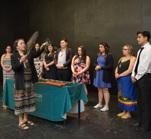 Image for STU Celebrates Indigenous Graduates with Eagle Feather Ceremony