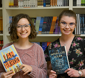 Image for STUdents Emma Rhodes and Emma Faulkner Gain Valuable Experience Interning at Goose Lane Publishing