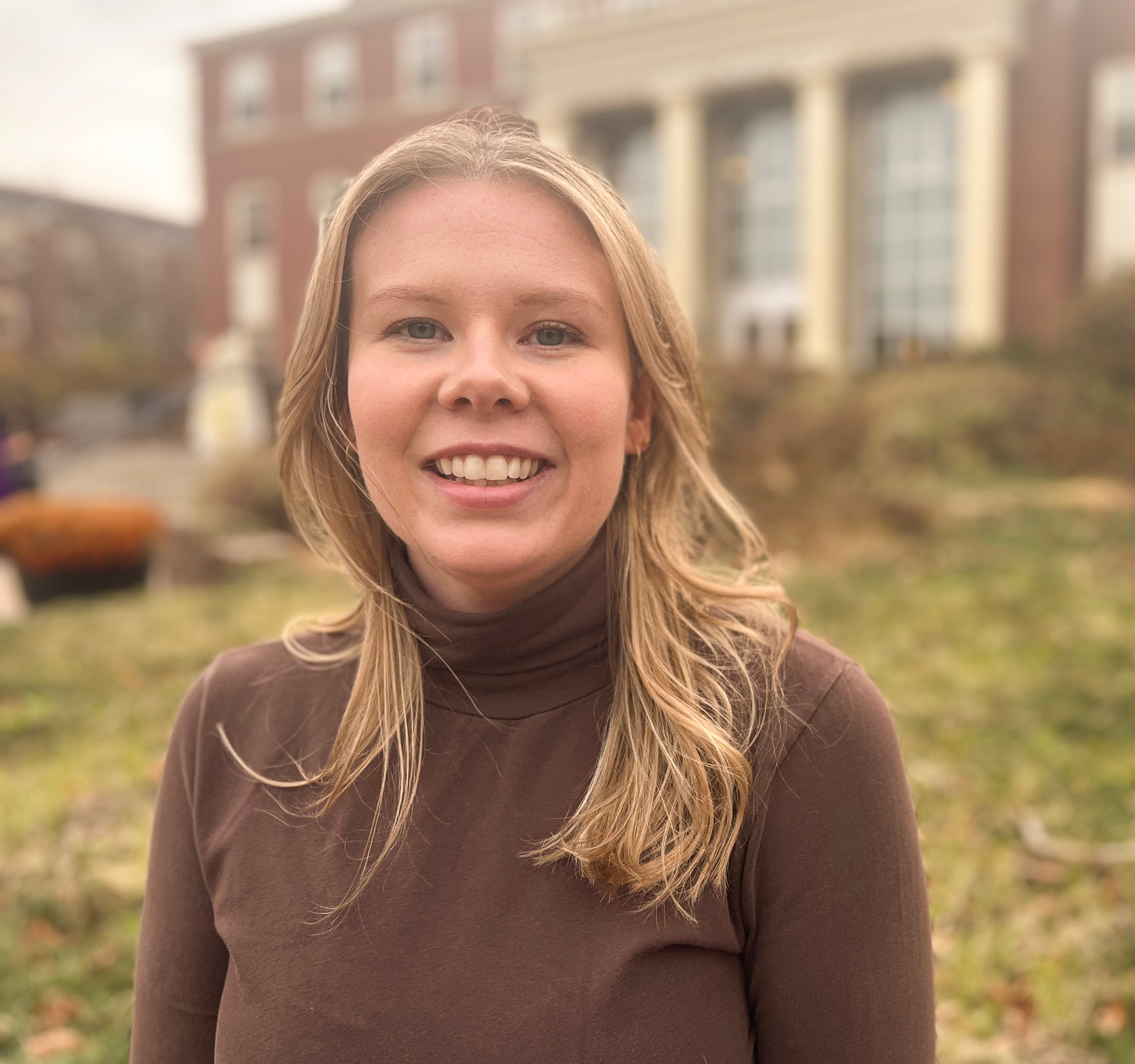 Photo of Lauren MacDonald on campus