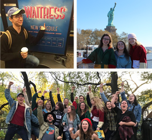 History, Art, and Live Theatre: Students and Professors Spend Four Days in NYC 