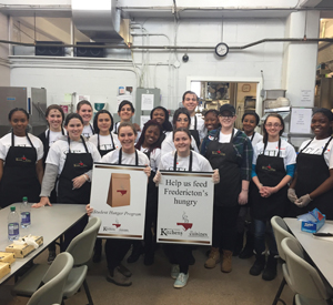 STU Cares Day of Action: homelessness and food security