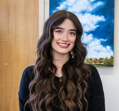 Headshot of Taylor Armstrong, Student Support Navigator at STU Help Desk