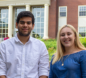 Image for Meet Your Welcome Week Leaders: Chloé Couturier and Manuel García