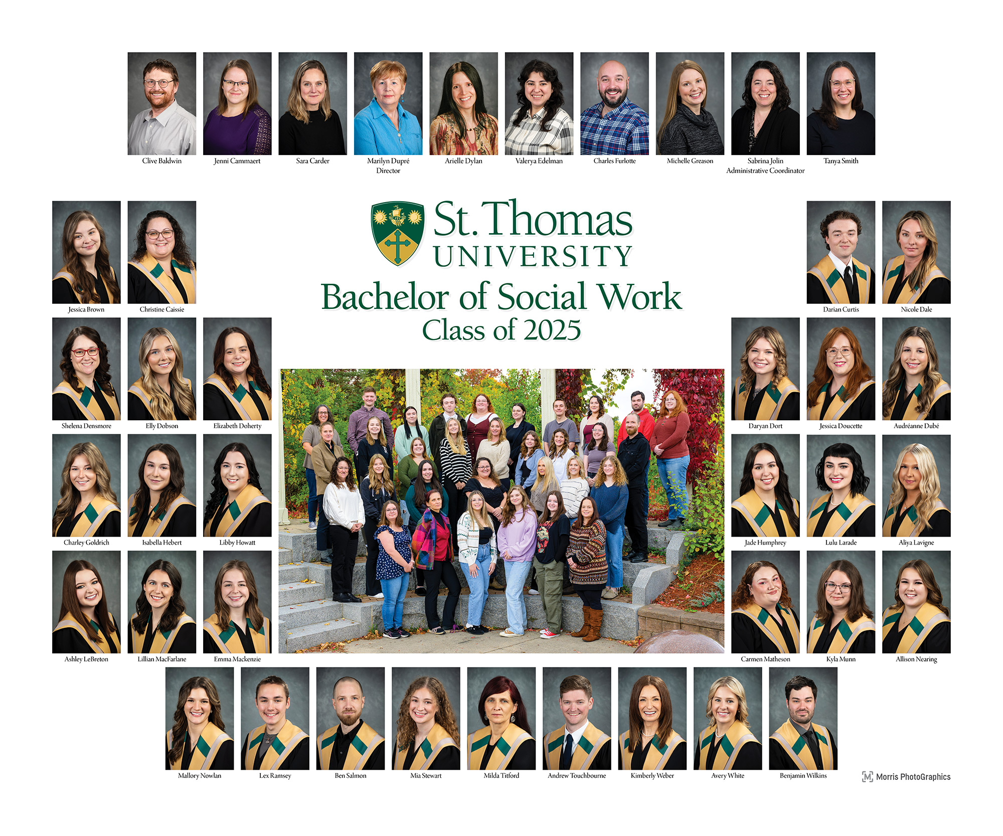 Bachelor of Social Work Class of 2025
