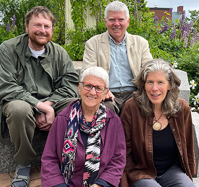 Clive Baldwin, Janice Harvey, Andrew Second and Susan O'Donnell