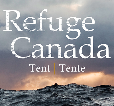 Image for Refuge Canada Tent Travelling Exhibit Visiting STU