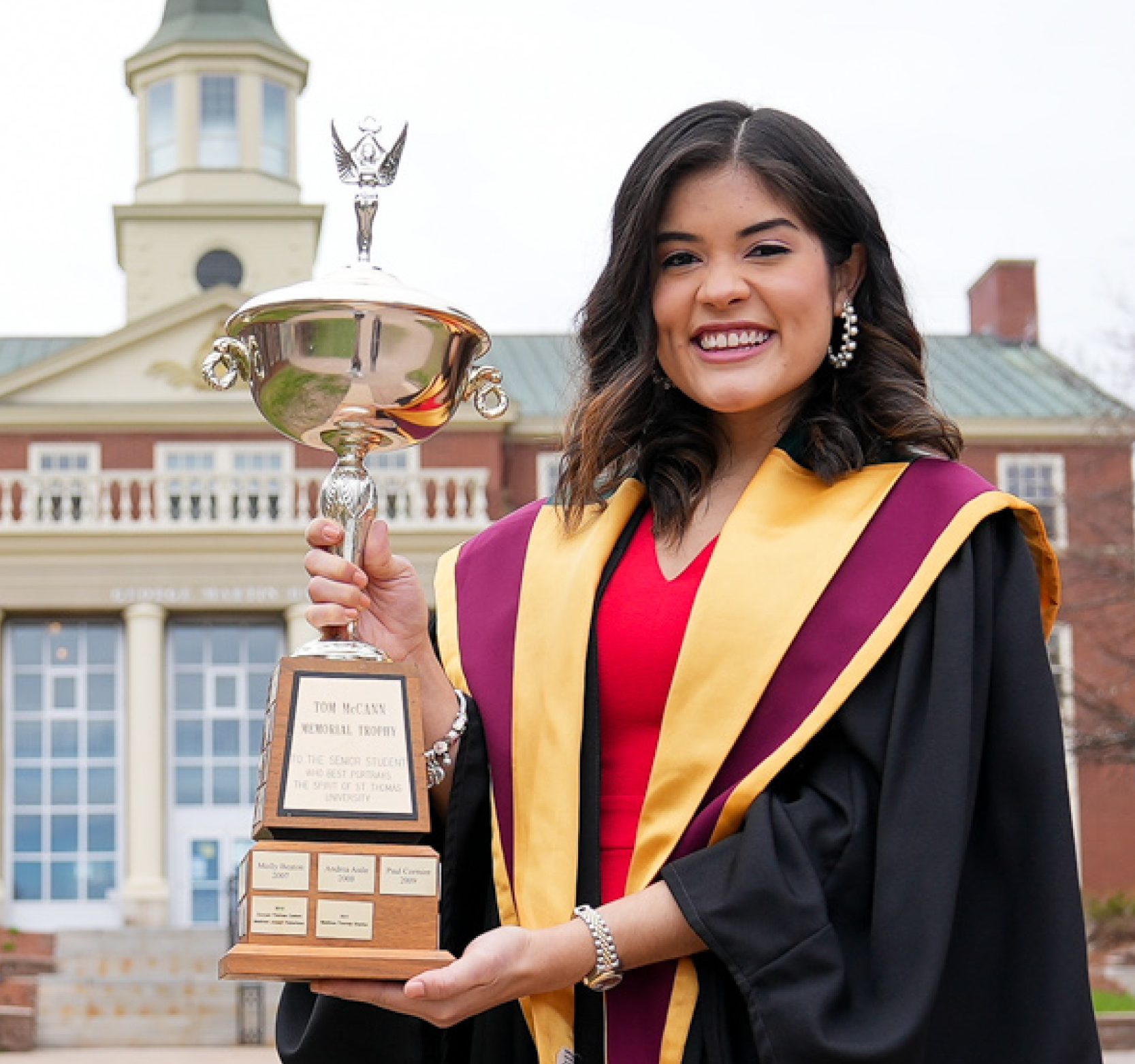 Image for Alexa Navas Named 2021 Recipient of Tom McCann Memorial Trophy